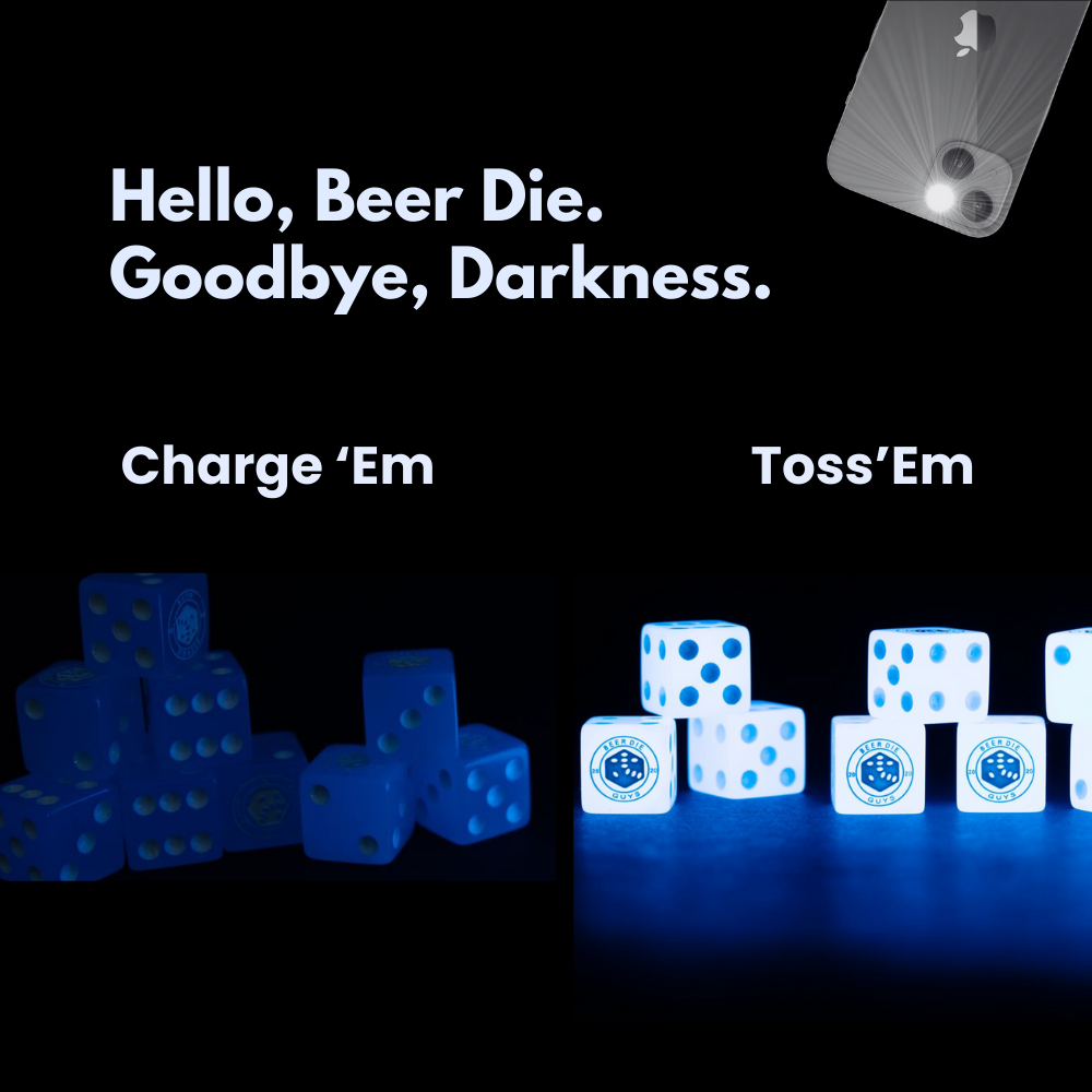 BDG Glow in the Dark Dice