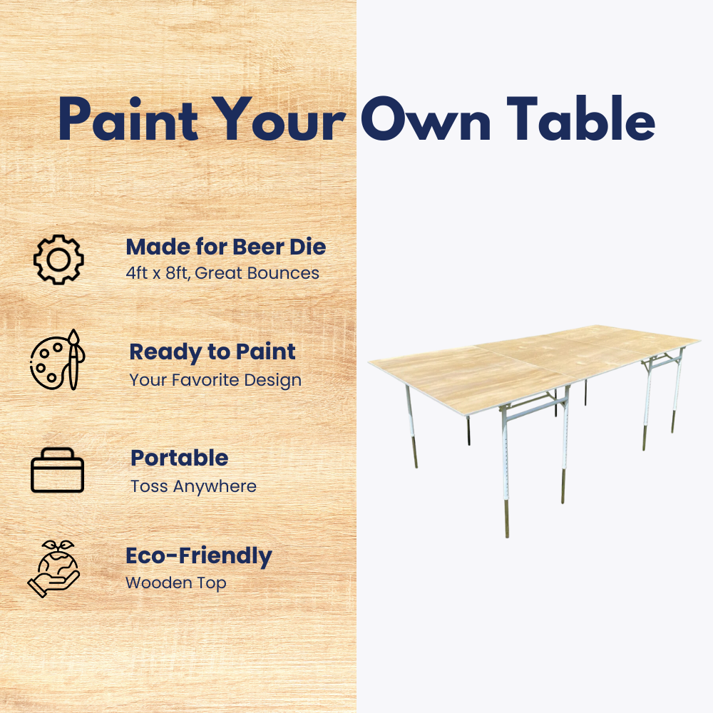 BDG Portable Beer Die Table
