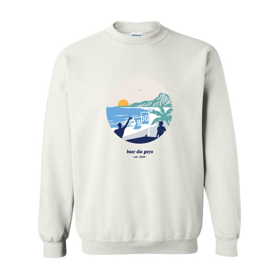 Cozy Crewneck - Beer Die Guys