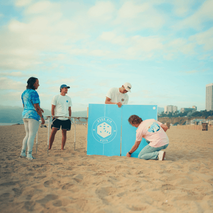 BDG Paint Your Own Beer Die Table